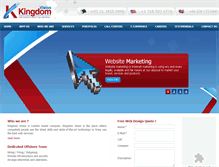 Tablet Screenshot of kingdom-vision.com